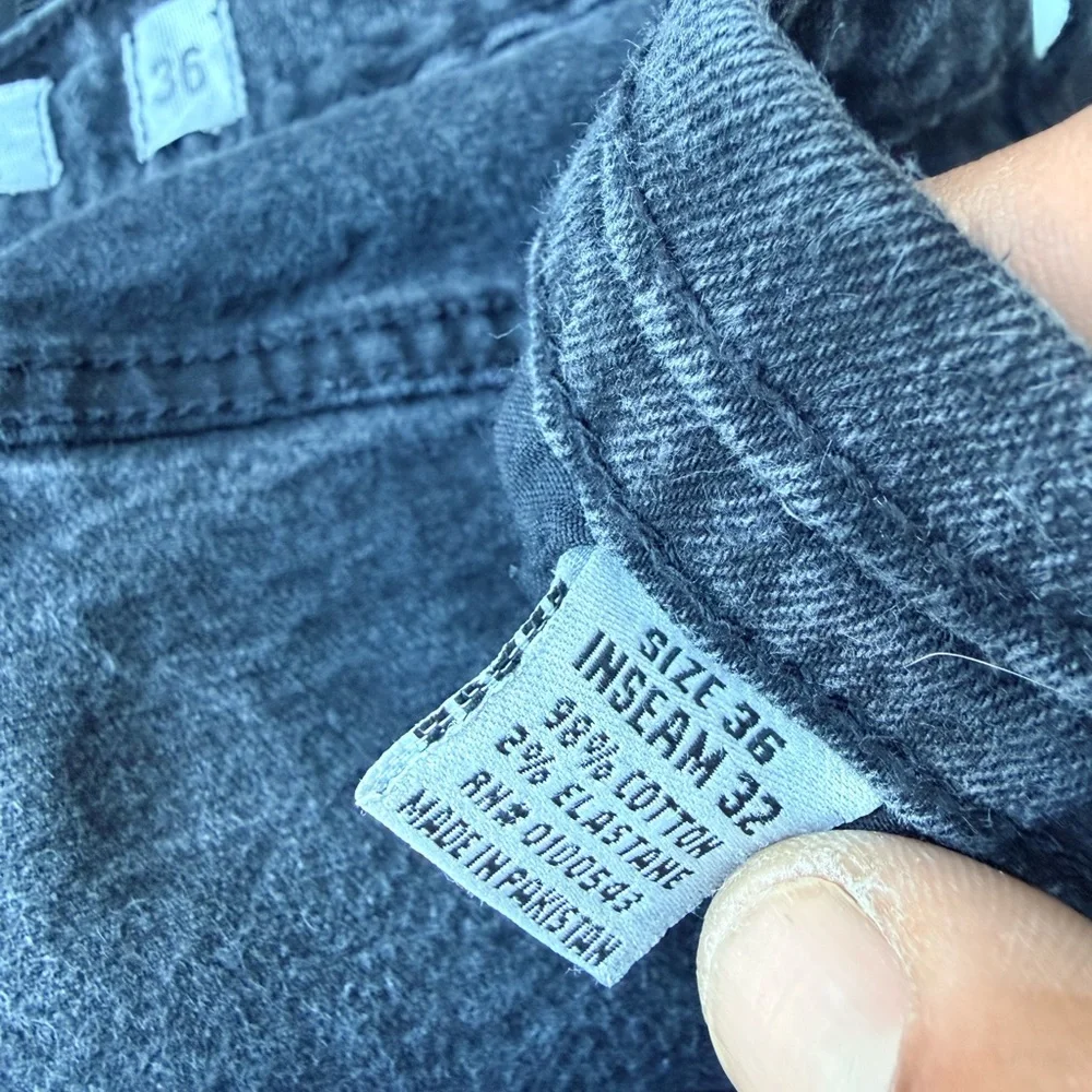 Evolution In Design Black Distressed Jeans Men’s Size 36/32 Slim Fit - Picture 2 of 12